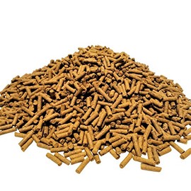 Aquatic Foods Inc. Egg, Krill & Calcium Sinking Sticks, APX 1/8" x 7/16" Great for Shrimp, Snails, Crabs, Plecos, Catfish, All Bottom Fish, Turtles, All Tropical Fish - 1/8-lb