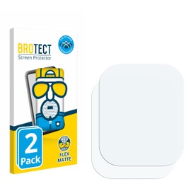 BROTECT Full Cover Protective Film Matt for ReReMorningLight Rere ASW2 1.69 Inch (Pack of 2) - Full Screen Screen Protector Film, 3D Curved, Anti-Reflection
