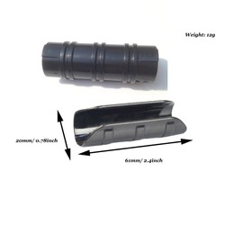 Greenhouse Snap Clamps Clips, Dia 3/4" Plastic Film Clip Clamp Connector Kit for Farms, Film Sunshade Nets, Frame Shelter Frame Pipe Tube (30 Pcs)