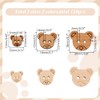 arricraft 120 Pcs Animal Wooden Sewing Buttons, 6 Styles, 2-Hole