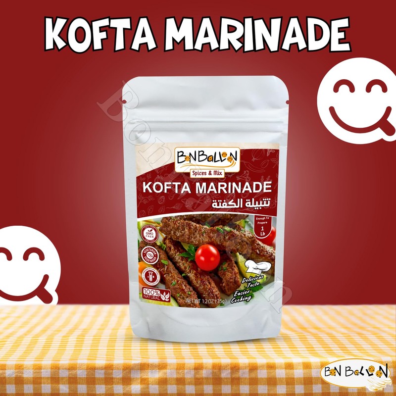 Kofta Marinade Powder Mix Spices Kefta Halal Herb Kebab Kabab