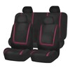 FH Group única y Plana, de Tela, Cubierta de Asiento