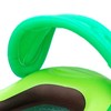 Inflatable Pool Lounger PVC Avocado Modeling with Sunshade Net Pool