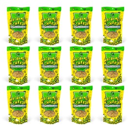 FishSki Real New Mexico Hatch Green Chiles, Cheddar Mac n Cheese (12 x 6oz Packs) 72 Total ounces