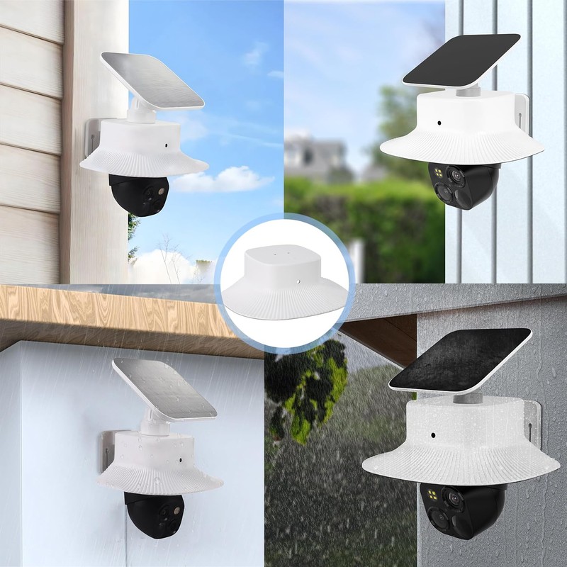 WOOGCSGO Sun Rain Cover for eufy Security SoloCam S340 -