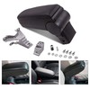 Maxpeedingrods Front Driver's Side Center Console Armrest Box Black Leatherettefit