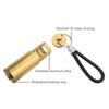 Portable Pocket Ashtray with Keychain Lanyard Retractable Circular Aluminium Alloy