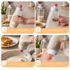 KVIFIVK Pancake Batter Dispenser with Blender Balls, Pancake Shaker Batter