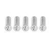5Pcs 3D Printer Nozzles Set Stainless Steel 1.75mm 0.4mm Brass