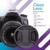 CamDesign 72MM Snap-On Front Lens Cap/Cover for Canon, Nikon, Sony,