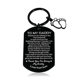 First Father’s Day Gifts for New Dad, Fathers Day from Wife Pregnancy Announcement for Husband Fathers Day for Dad from Daughter, New Dad Gifts for Men, Dad to Be 1st Time Dad Gifts, Dad Birthday Gift