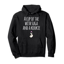 One Mug Tae with Suga and Kookie K-Pop Lover Kdrama Korea Pullover Hoodie