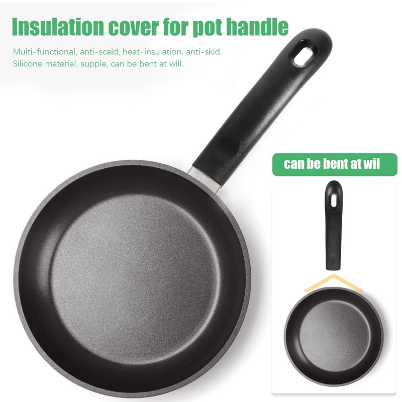 TOVINANNA Bakelite Pot Handle, Saucepan Handle Replacement Pan Handle Replaceable