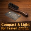 GAINWELL Small Boar Bristle Beard & Hair Brush for Men,
