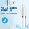 4-Pack Electric Water Flosser with Smart Chip, Portable Oral Irrigator