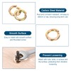 sourcing map 9/16" Split Lock Washer, 10Pcs Carbon Steel Spring