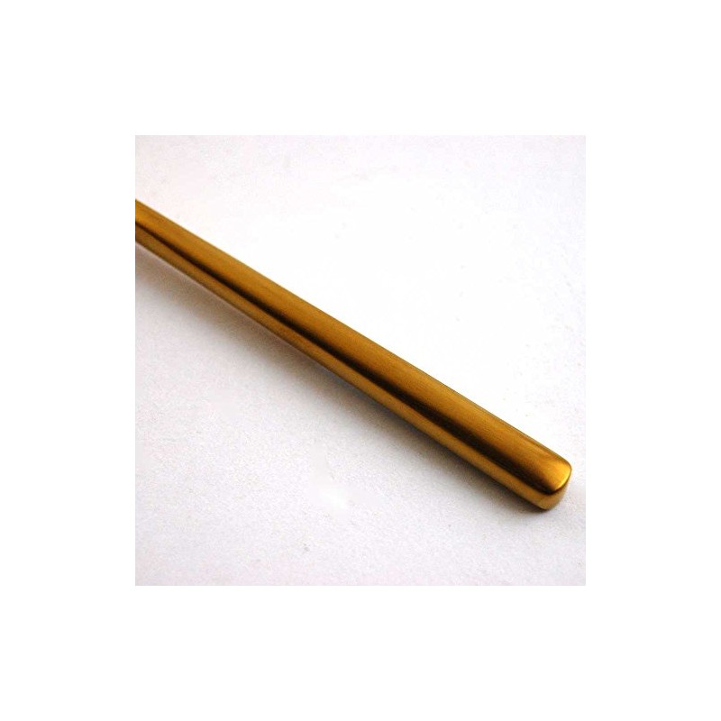 Dalton Cutlery Svelte Cutlery Dinner Spoons, Matte Gold Color