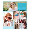 Polarized Sunglasses Rubber Flexible for Girls Boys Age 3-12 Years