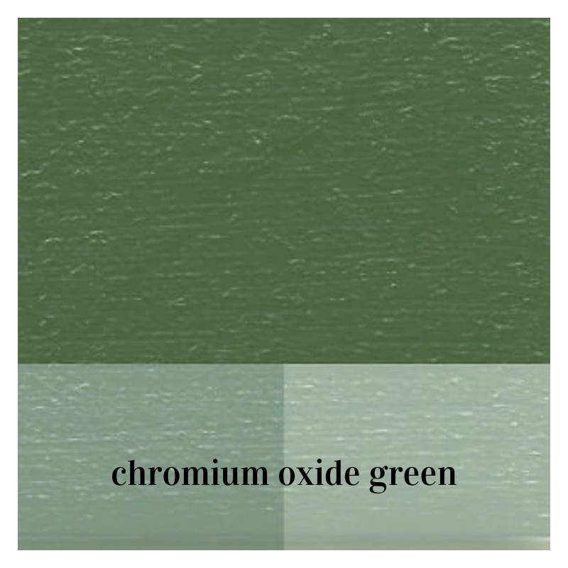 Ottosson Färgmakeri Linseed Oil Paint -Chromium Oxide Green - 1