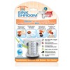 SinkShroom SSCLE988 The Revolutionary Sink Drain Protector Hair Catcher/Strainer/Snare, Clear