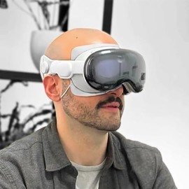 Disposable VR Mask for Apple Vision Pro/Meta Quest Serial Sweat Prenvent Eye Cover Mask for Virtual Reality Headsets (White) (100 Pcs, White)