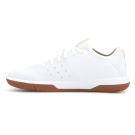 Crank Brothers Unisex Stamp Street Fabio Trainers, White Gold