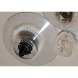 10 Suction Cups (40 MM) with knurled nut