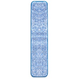CleanAide Flat Microfiber Mop Pad 18 Inches, Blue