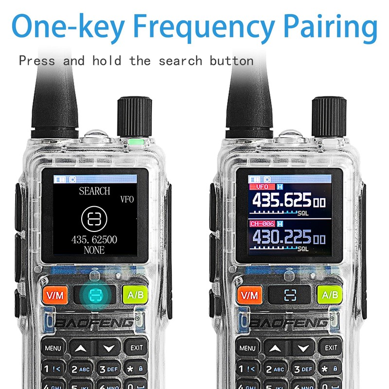 BaoFeng UV-5R Mini Radio,5R Mini Dual Band Walkie Talkies,App Programming,Copy