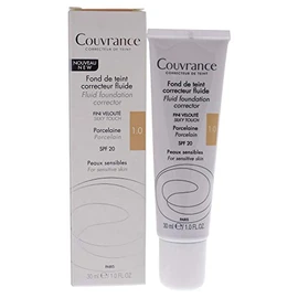 COUVRANCE Maquillaje Fluido 01 Porcelana, 30 ml