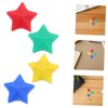 KOMBIUDA 40Pcs Star Magnets Vibrant Refrigerator Magnets for Classroom Office
