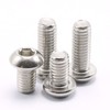 30 Pcs M5-0.8x30mm Button Head Socket Cap Screws, Stainless Steel