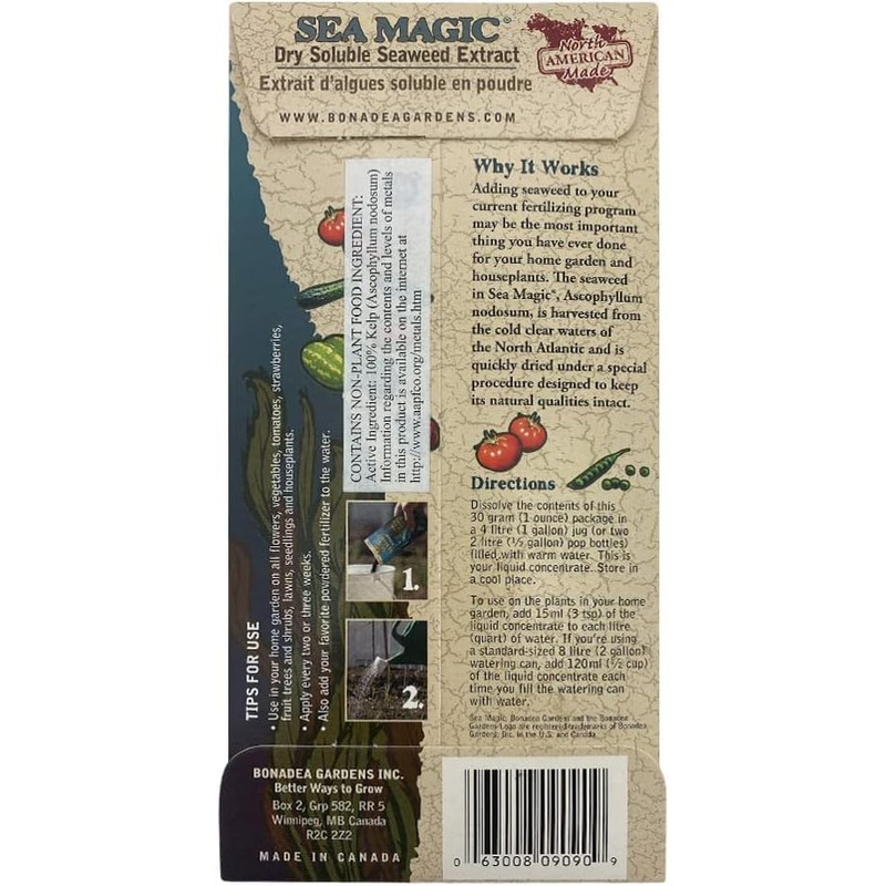 Sea Magic Dry Soluble Seaweed Extract Fertilizer - 30 Gram