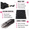 RuiYok 30 Inch Goddess Locs Crochet Hair 8Packs Natural Black