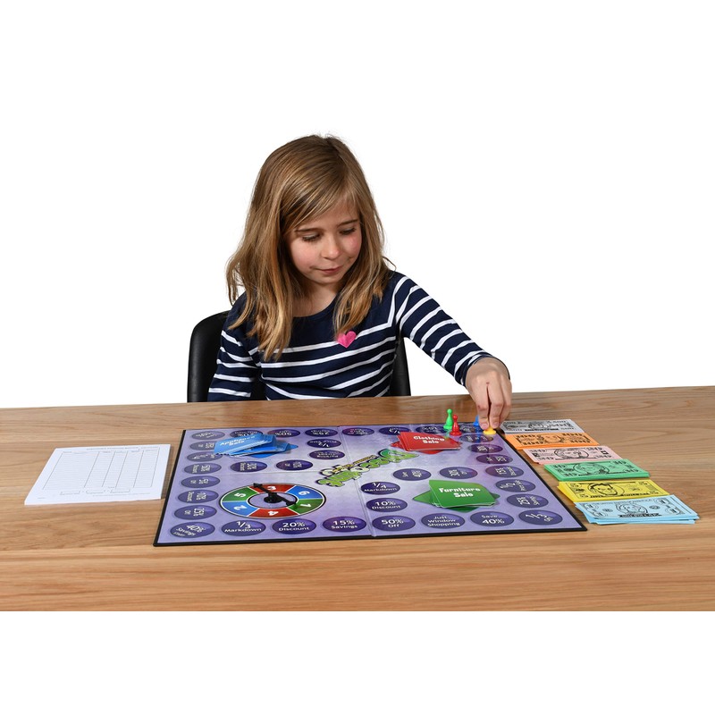 Learning Advantage 4540 Discount A Consumer Math Game, Grade: 5