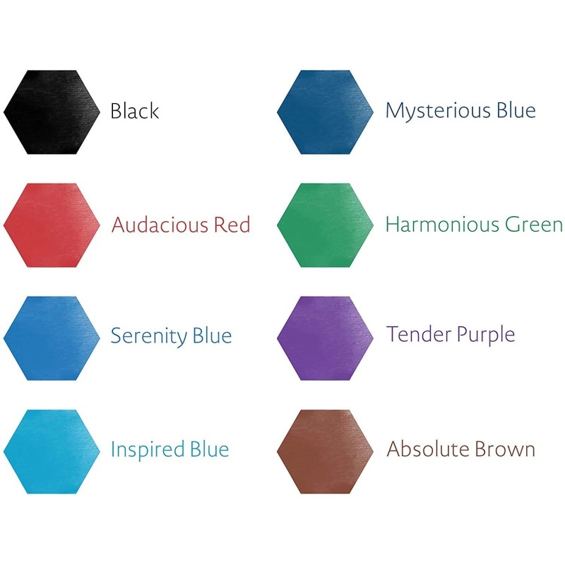 Waterman Paris Fountain Pen Ink Cartridges Refill Intense Black Pack