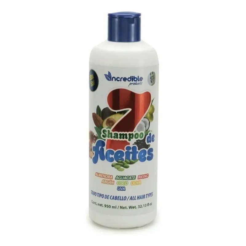 Shampoo 7 Aceites Incredible