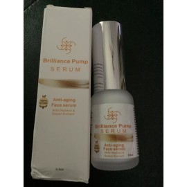 Brilliance Pump Serum~ Anti-Aging Serum~Retinol & Flower Extract~.5 FL. OZ.