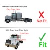 Front Door Window Door Glass Compatible with Peterbilt 367 384