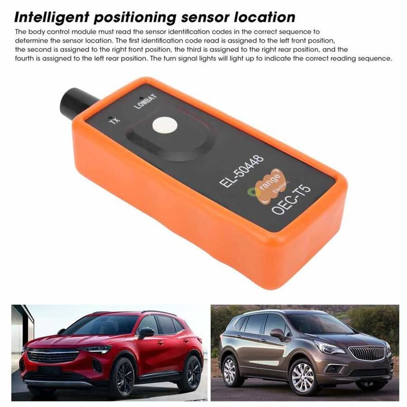 EL-50448 Orange TPMS, TPMS Relearn Tool for GM, Reset Tool