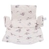 Baby High Chair Cushion Waterproof Nylon Seat and Back Protection