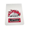 BST BSSP 2PCS Universal 24"x30" Mudflaps, White Straight Splash Guard
