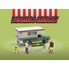 American Diorama Farmer's Market AD-76501MJ 1:64 Metal Figures Set