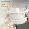 SODAY 15Pcs Pots and Pans Set Non Stick, Cookware Sets