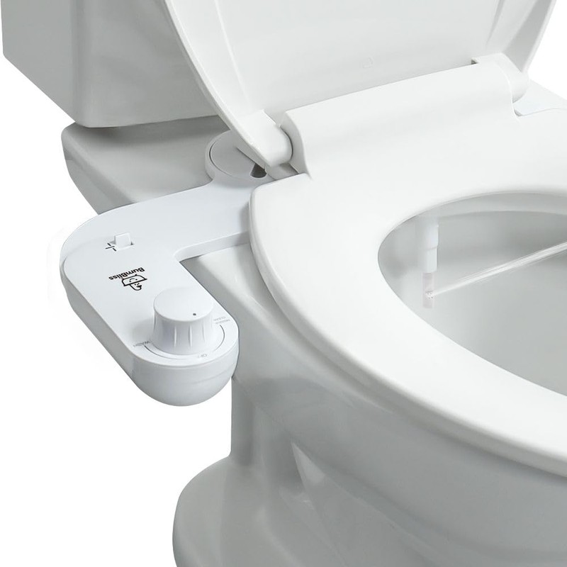 BumBliss Non-Electric Bidet Attachment for Toilet – Self-Cleaning Spray, Adjustable