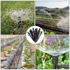 25 Pcs Drip Irrigation Emitters Adjustable 360 Degree Water Flow