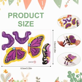 100pcs Educational 3D Cartoon Puzzle, Versatile DIY Craft Gifts 3D Animals Dinosaurs Aircraft Insects Jigsaw Puzzles for Kids Art Crafts Toys for Toddlers Boys Girls Children Birthday Gift