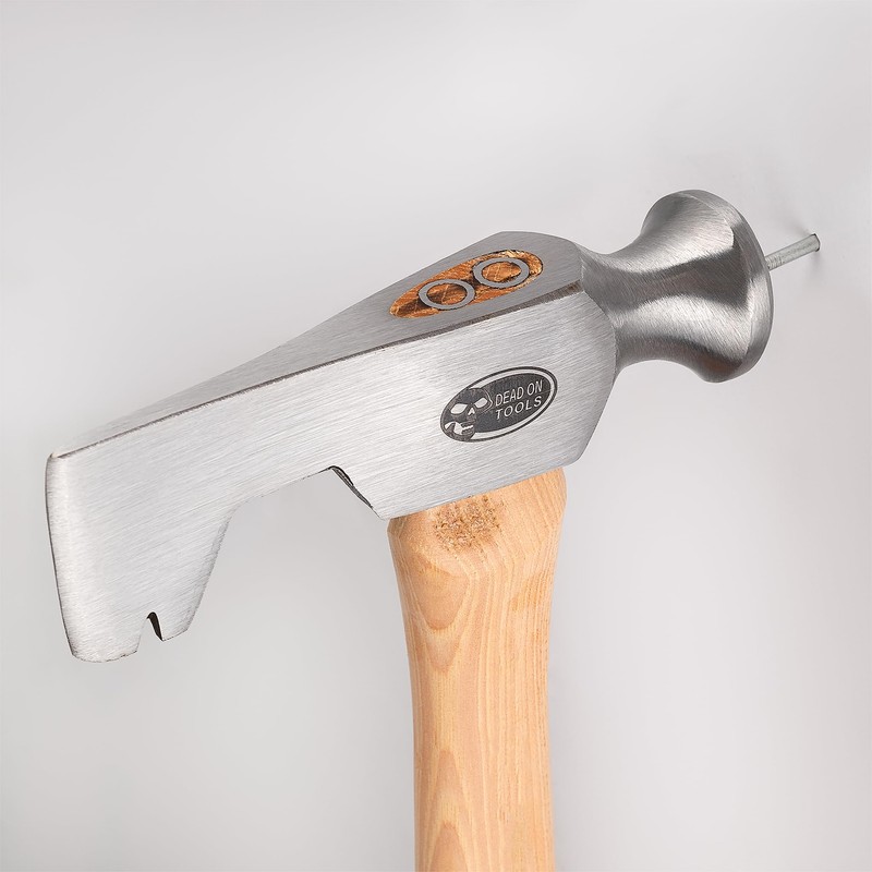 Dead On Tools-12oz Milled Face Drywall Hatchet,(DOHDH12M13)