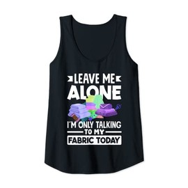 Womens Quilting Sewing Quilter Fabric Love Tank Top