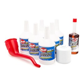 Red Line Oil Change Kit fits 2008-2010 Ford F-150 4.6L V8 Engine - Includes 6 Quarts of Oil, 1 Filter, 1 Fuel Cleaner, 1 Funnel